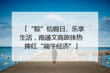 “粽”情假日、乐享生活，南通文商旅体热捧红“端午经济”