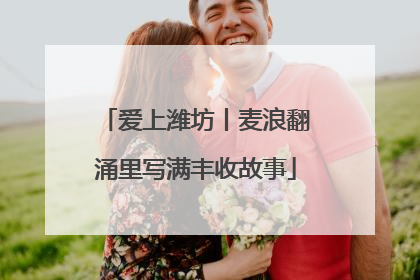 爱上潍坊丨麦浪翻涌里写满丰收故事