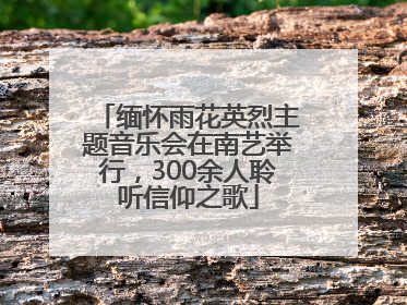 缅怀雨花英烈主题音乐会在南艺举行，300余人聆听信仰之歌