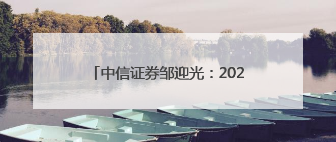 中信证券邹迎光：2025中国经济开局良好 中国资产吸引力持续提升