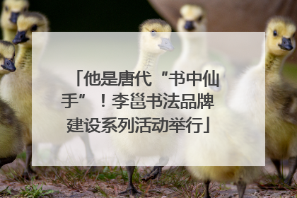 他是唐代“书中仙手”！李邕书法品牌建设系列活动举行