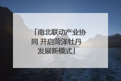 南北联动产业协同 开启菏泽牡丹发展新模式
