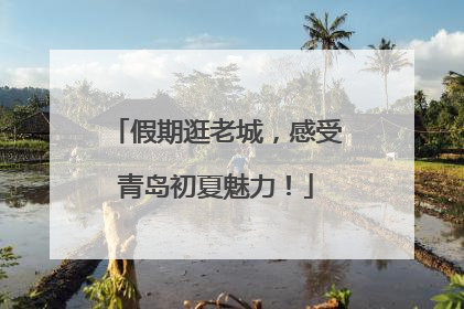 假期逛老城，感受青岛初夏魅力！