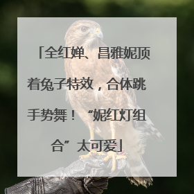 全红婵、昌雅妮顶着兔子特效，合体跳手势舞！“妮红灯组合”太可爱