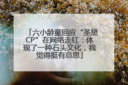 六小龄童回应“圣黛CP”在网络走红：体现了一种石头文化，我觉得挺有意思