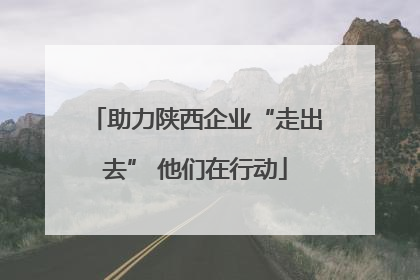 助力陕西企业“走出去” 他们在行动