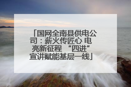 国网全南县供电公司：薪火传匠心 电亮新征程 “四进”宣讲赋能基层一线