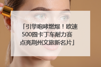 引擎咆哮燃爆！欧速500圈卡丁车耐力赛点亮荆州文旅新名片