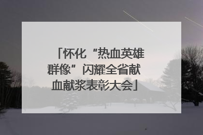 怀化“热血英雄群像”闪耀全省献血献浆表彰大会