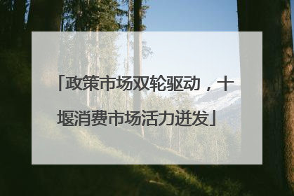 政策市场双轮驱动，十堰消费市场活力迸发
