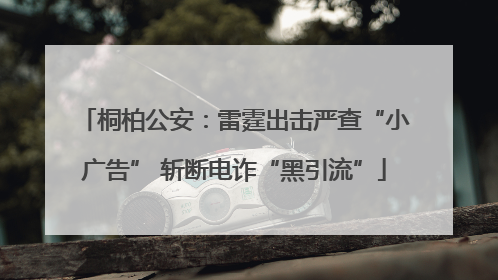 桐柏公安：雷霆出击严查“小广告” 斩断电诈“黑引流”