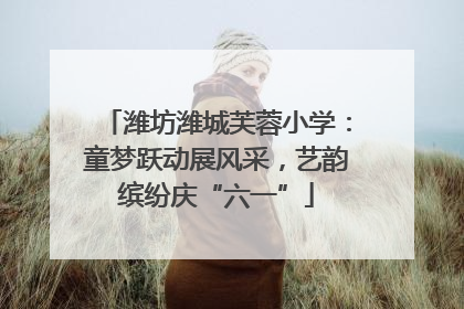 潍坊潍城芙蓉小学：童梦跃动展风采，艺韵缤纷庆“六一”