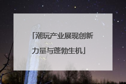 潮玩产业展现创新力量与蓬勃生机