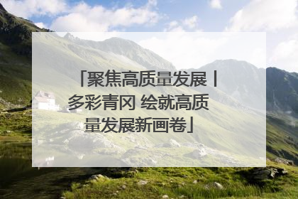聚焦高质量发展丨多彩青冈 绘就高质量发展新画卷