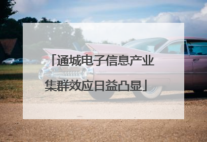 通城电子信息产业集群效应日益凸显
