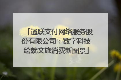 通联支付网络服务股份有限公司：数字科技绘就文旅消费新图景
