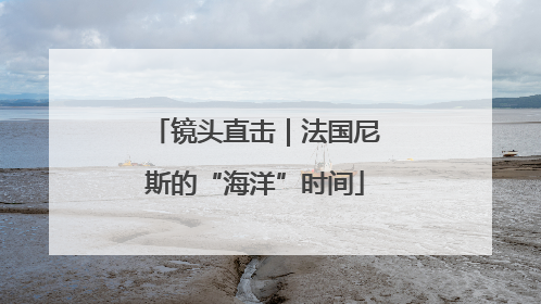 镜头直击｜法国尼斯的“海洋”时间