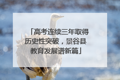 高考连续三年取得历史性突破，景谷县教育发展谱新篇