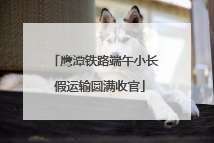 鹰潭铁路端午小长假运输圆满收官