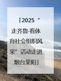 2025“走齐鲁·看体育社会组织风采”活动走进烟台莱阳