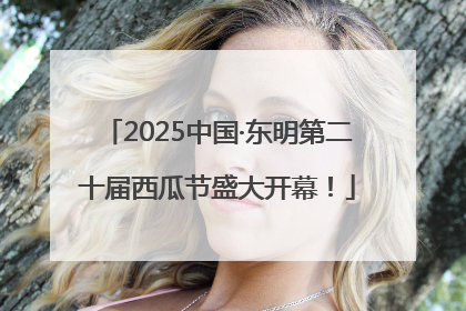 2025中国·东明第二十届西瓜节盛大开幕！