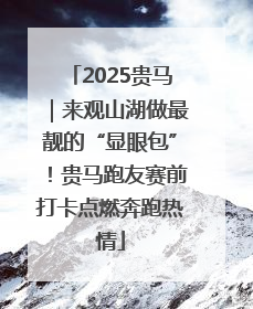 2025贵马｜来观山湖做最靓的“显眼包”！贵马跑友赛前打卡点燃奔跑热情