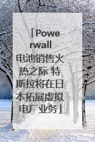 Powerwall电池销售火热之际 特斯拉将在日本拓展虚拟电厂业务